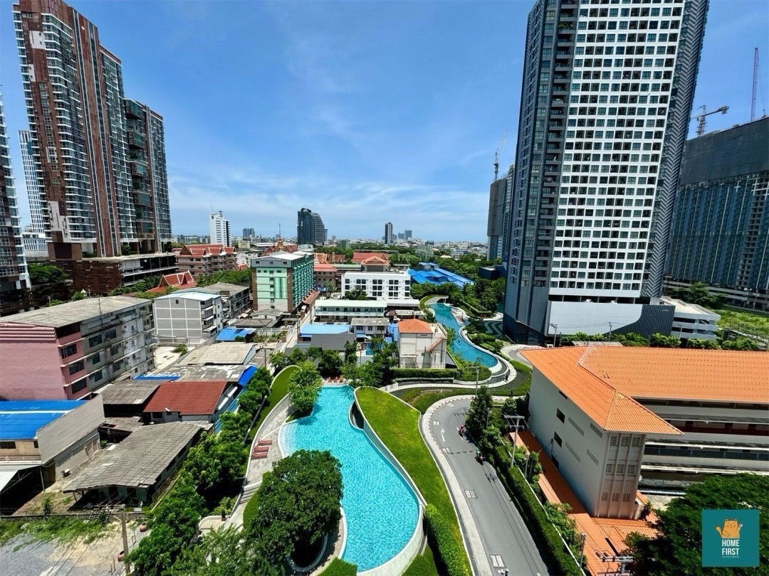 รูป ให้เช่า Ideo o2 บางนา 2ห้องนอน 53ตรม. เฟอร์ครบ ห้องสวย วิวสระ 28,000 บาท - รูปที่ 8/8