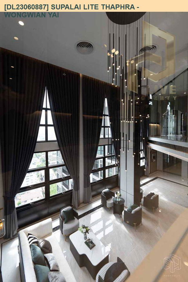 picture DL23060887 Condo for rent, Supalai Lite Thaphra - Wongwian Yai near MRT ท่าพระ, ready to move in, call urgently 0656133286 LineID @655ebbvc - 1/5