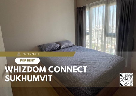 รูปภาพ For rent 📣 Whizdom Connect Sukhumvit 📣 near BTS Punnawithi, furniture, complete electrical appliances.