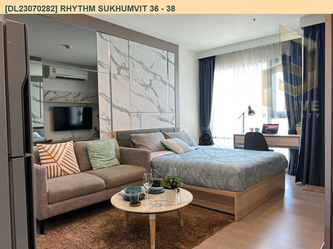 DL23070282 Condo for rent, Rhythm Sukhumvit 36 - 38 near BTS Thong Lo, ready to move in, call urgently 0656133286 LineID @655ebbvc