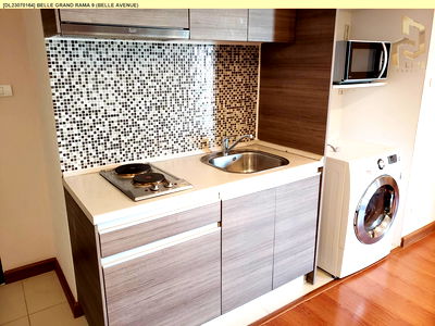 Condos for rent : DL23070164 Condo for rent, Belle Grand Rama 9 (Belle Avenue) near MRT พระราม 9, ready to move in, call urgently 0656133286 LineID @655ebbvc