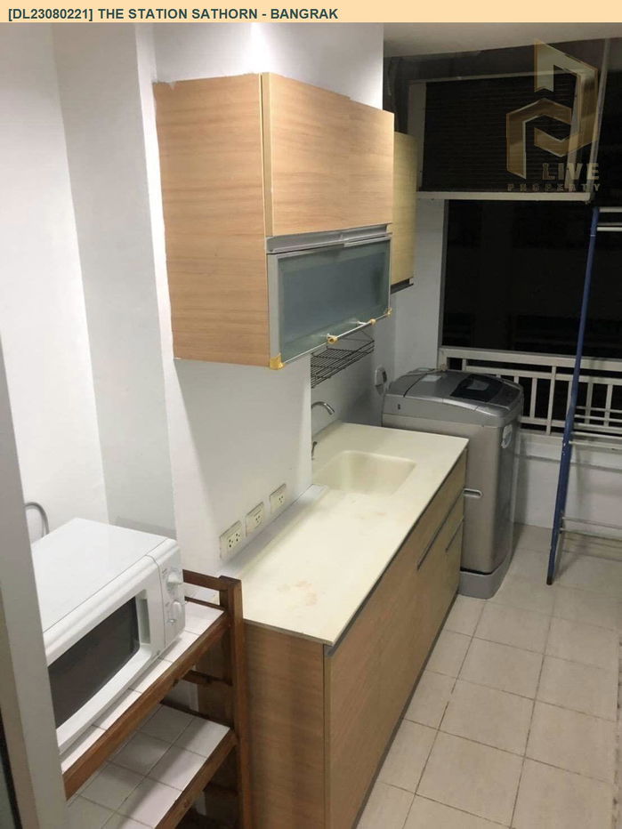 picture DL23080221 Condo for rent, The Station Sathorn - Bangrak near BTS Saphan Taksin, ready to move in, call urgently 0638692663 LineID @534wlwof - 6/8