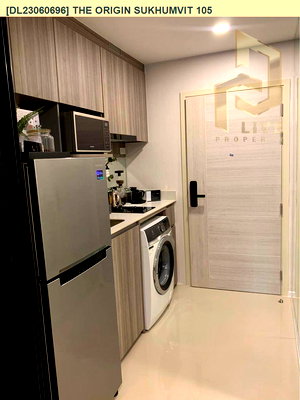 Condos for rent : DL23060696 Condo for rent, The Origin Sukhumvit 105 near BTS Bearing, ready to move in, call urgently 0638692663 LineID @523dslwi
