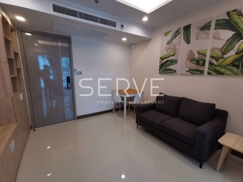 Nice Room 1 Bed 1 Bath Fully Furnished Good Location BTS Phrom Phong 1.8 km. / Condo For Rent-Supalai Oriental Sukhumvit 39