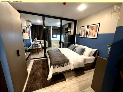 Condos for rent : DL23070982 Condo for rent, XT HUAIKWANG near MRT ห้วยขวาง, ready to move in, call urgently 0656133286 LineID @655ebbvc