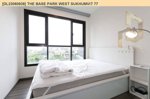 DL23060938 Condo for rent, The Base Park West Sukhumvit 77 near BTS On Nut, ready to move in, call urgently 0656133286 LineID @534wlwof