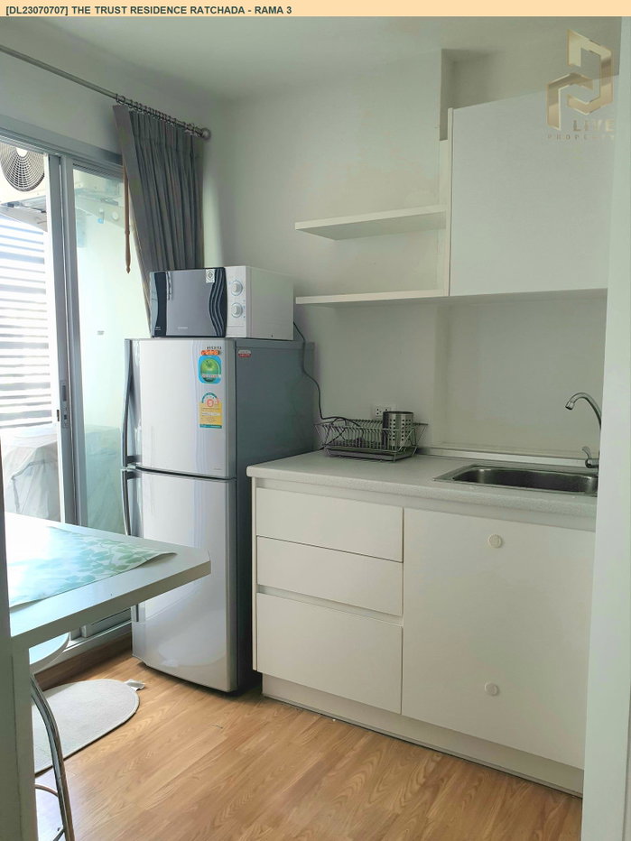 รูป DL23070707 ให้เช่าคอนโด เดอะ ทรัสต์ เรสซิเด้นซ์ รัชดา - พระราม 3 (The Trust Residence Ratchada - Rama 3) ใกล้ BTS ช่องนนทรี พร้อมเข้าอยู่ โทรด่วน 0653619502 LineID @897iyzll - รูปที่ 3/6