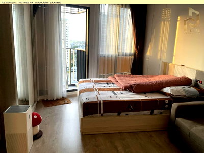 Condos for rent BTS Phra Khanong : DL23060900 Condo for rent, The Tree Pattanakarn - Ekkamai near สายสีส้ม, ready to move in, call urgently 0614453194 LineID @952jdxxk