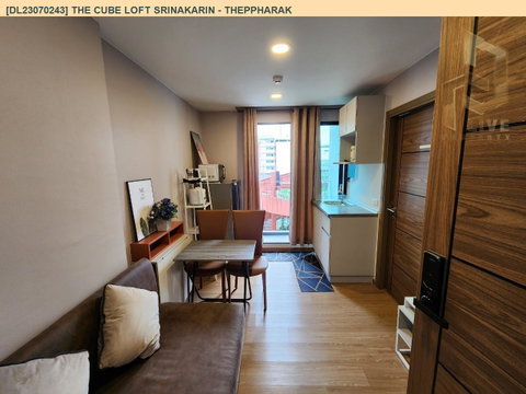DL23070243 ให้เช่าคอนโด เดอะคิวบ์ ลอฟท์ ศรีนครินทร์ - เทพารักษ์ (THE CUBE LOFT Srinakarin - Theppharak) ใกล้ สายสีเหลือง พร้อมเข้าอยู่ โทรด่วน 0614453194 LineID @952jdxxk