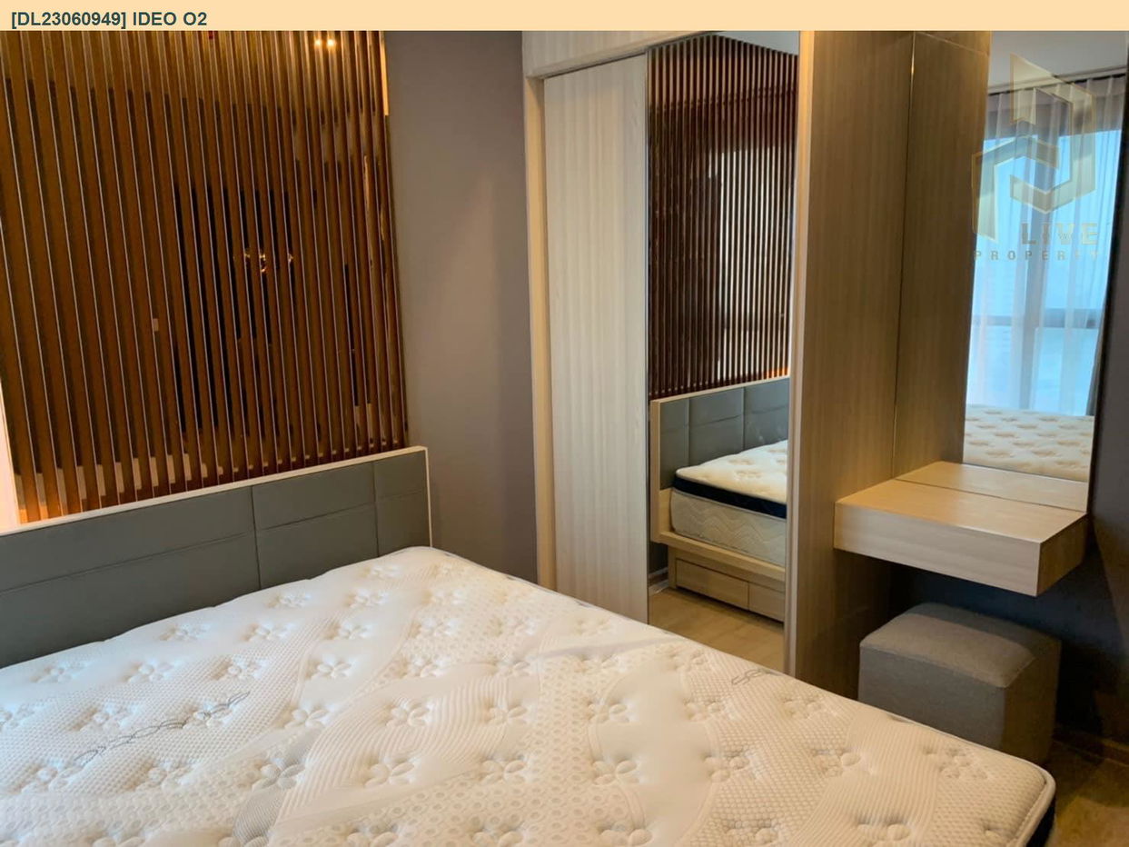 รูป DL23060949 ให้เช่าคอนโด ไอดีโอ โอทู (IDEO O2) ใกล้ BTS บางนา พร้อมเข้าอยู่ โทรด่วน 0638692663 LineID @655ebbvc - รูปที่ 3/9