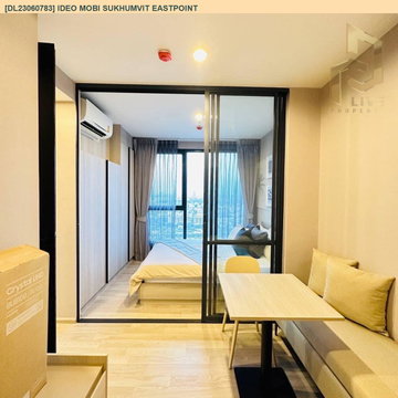 DL23060783 ให้เช่าคอนโด ไอดีโอ โมบิ สุขุมวิท อีสต์พอยท์ (IDEO Mobi Sukhumvit Eastpoint) ใกล้ BTS บางนา พร้อมเข้าอยู่ โทรด่วน 0614453194 LineID @952jdxxk