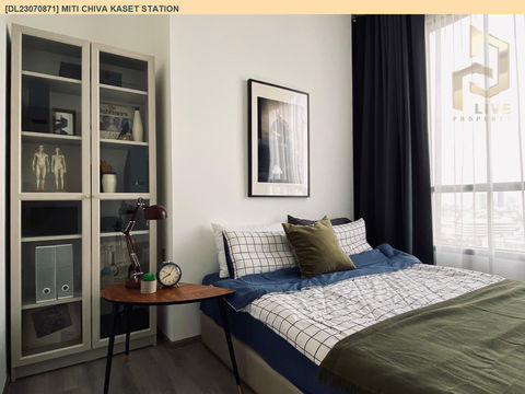 DL23070871 ให้เช่าคอนโด มิติ ชีวา เกษตร สเตชั่น (Miti Chiva Kaset Station) ใกล้ BTS มหาวิทยาลัยเกษตรศาสตร์ พร้อมเข้าอยู่ โทรด่วน 0653619502 LineID @534wlwof