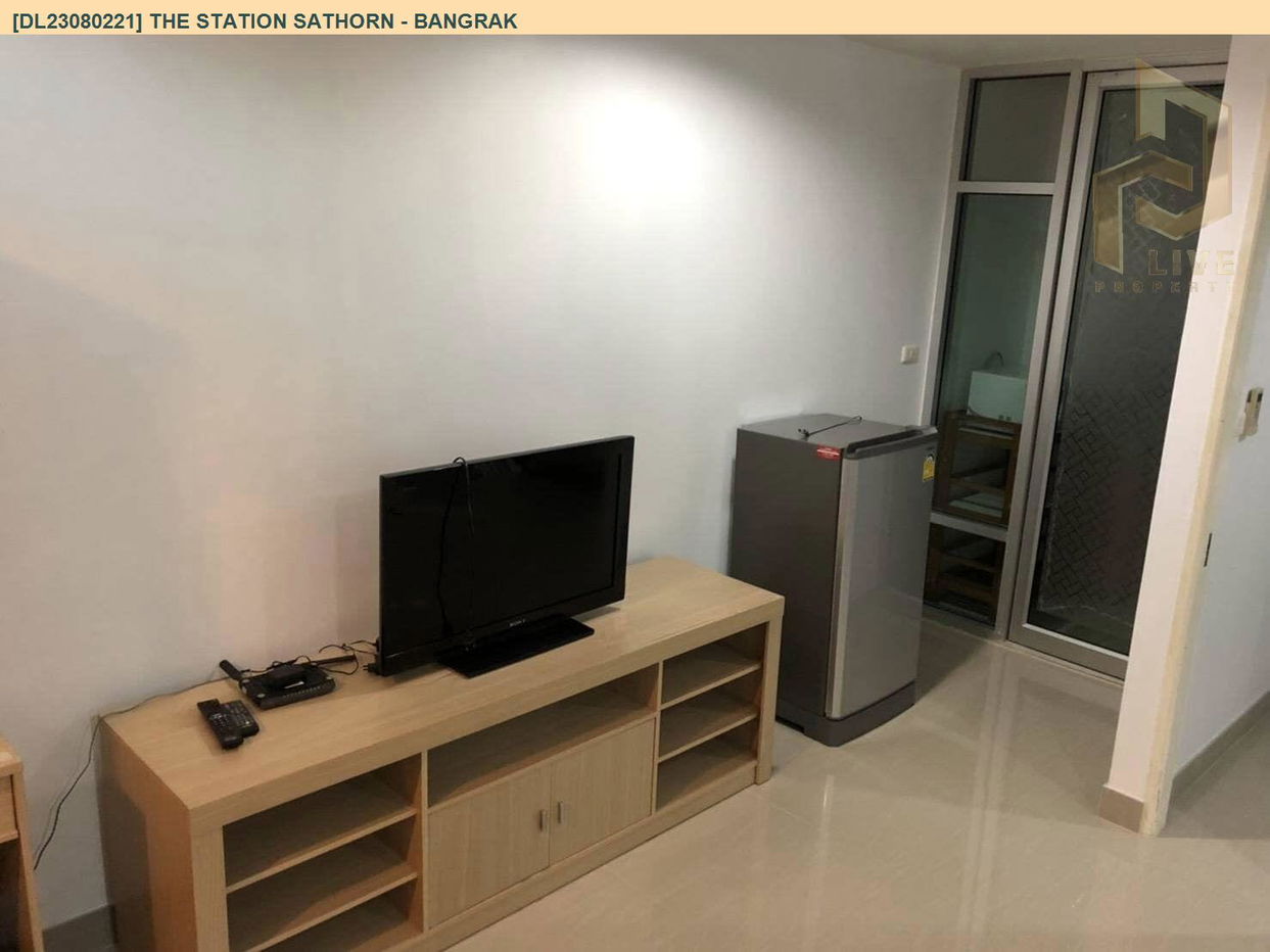 picture DL23080221 Condo for rent, The Station Sathorn - Bangrak near BTS Saphan Taksin, ready to move in, call urgently 0638692663 LineID @534wlwof - 2/8
