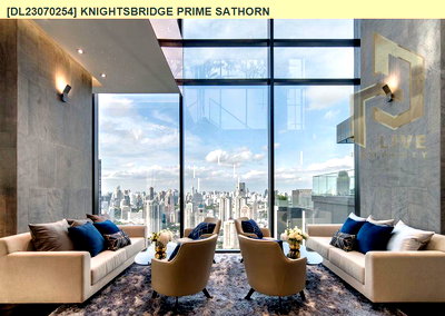 Condos for rent Chulalongkorn University : DL23070254 Condo for rent, Knightsbridge Prime Sathorn near BTS Chong Nonsi, ready to move in, call urgently 0800343450 LineID @655ebbvc