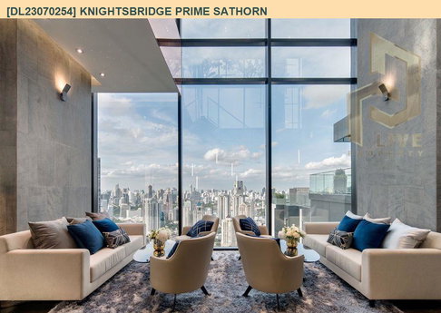DL23070254 ให้เช่าคอนโด ไนท์บริดจ์ ไพร์ม สาทร (Knightsbridge Prime Sathorn) ใกล้ BTS ช่องนนทรี พร้อมเข้าอยู่ โทรด่วน 0800343450 LineID @655ebbvc