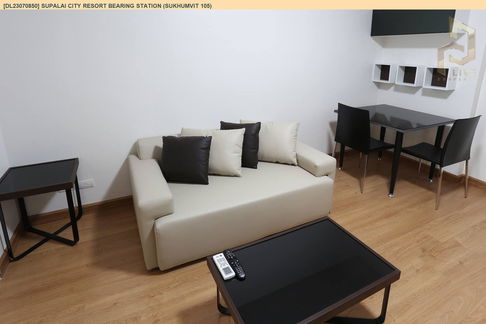 DL23070850 Condo for rent, Supalai City Resort Bearing Station (Sukhumvit 105) near BTS Bearing, ready to move in, call urgently 0638692663 LineID @655ebbvc