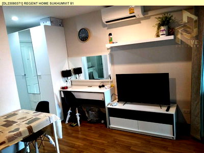 Condos for rent BTS On Nut : DL23080371 Condo for rent, Regent Home Sukhumvit 81 near BTS On Nut, ready to move in, call urgently 0656133286 LineID @655ebbvc