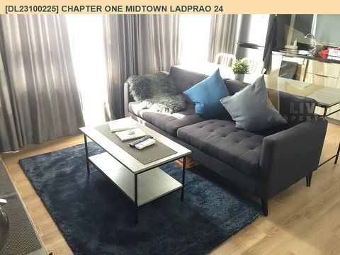 DL23100225 Condo for rent, Chapter One Midtown Ladprao 24 near MRT ลาดพร้าว, ready to move in, call urgently 0656133286 LineID @655ebbvc