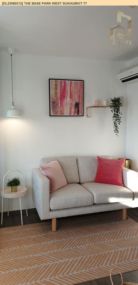 picture DL23060312 Condo for rent, The Base Park West Sukhumvit 77 near BTS On Nut, ready to move in, call urgently 0656133286 LineID @655ebbvc - 1/8