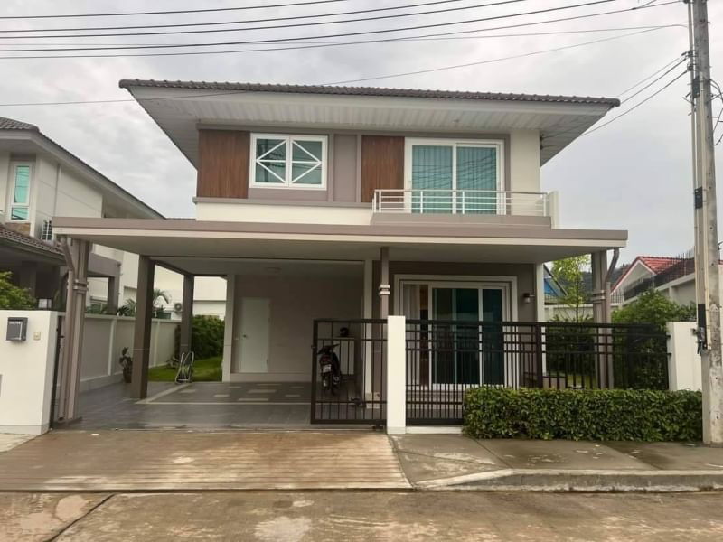 Houses for sale : Second-hand house, detached house, Supalai Primo Village, Bang Saen, Chonburi
