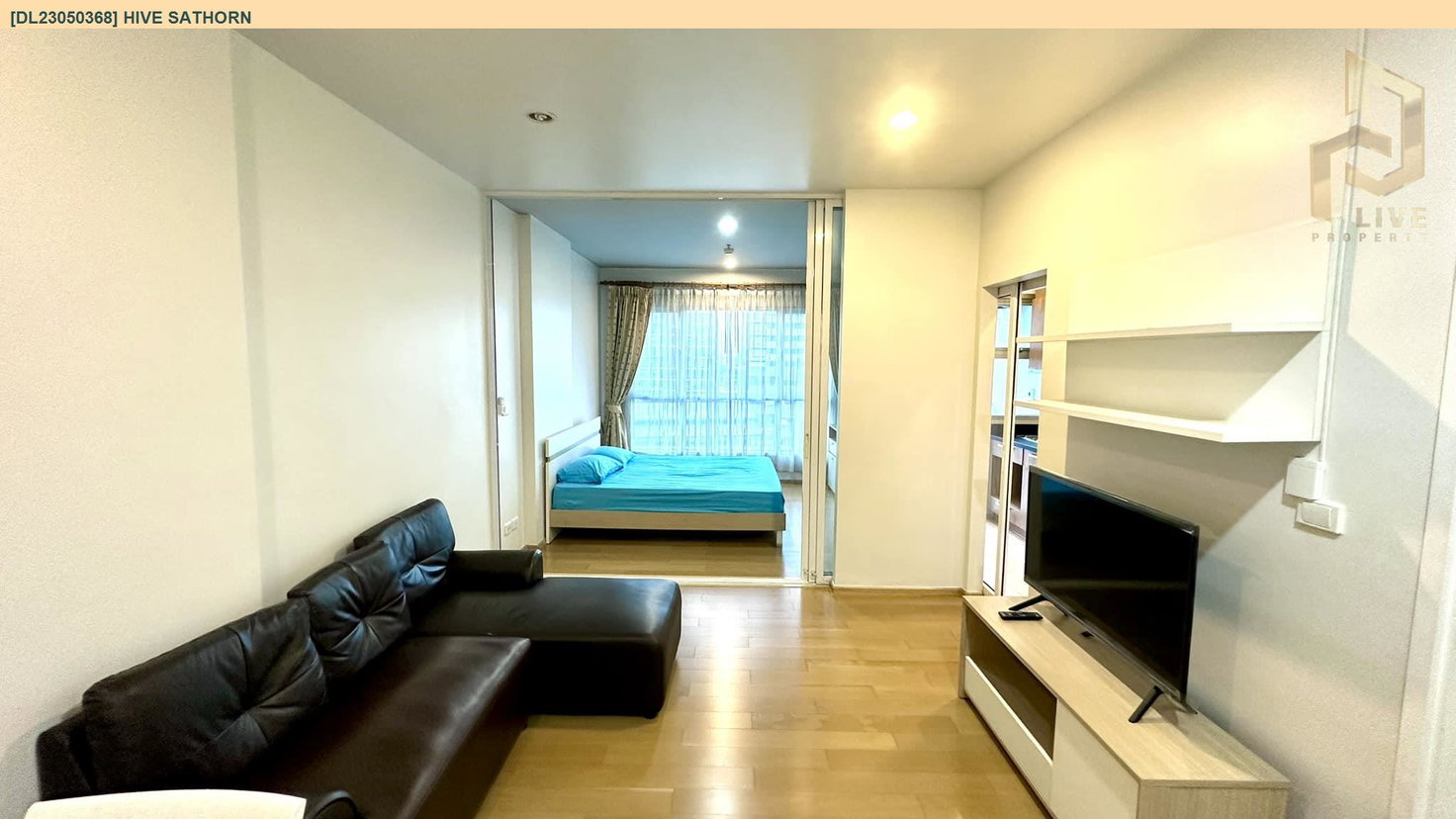 รูป DL23050368 ให้เช่าคอนโด ไฮฟ์ สาทร (Hive Sathorn) ใกล้ BTS กรุงธนบุรี พร้อมเข้าอยู่ โทรด่วน 0800343450 LineID @655ebbvc - รูปที่ 2/7