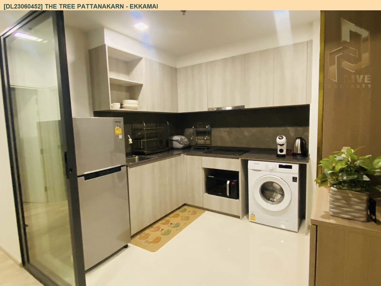 picture DL23060452 Condo for rent, The Tree Pattanakarn - Ekkamai near สายสีส้ม, ready to move in, call urgently 0638692663 LineID @534wlwof - 2/7