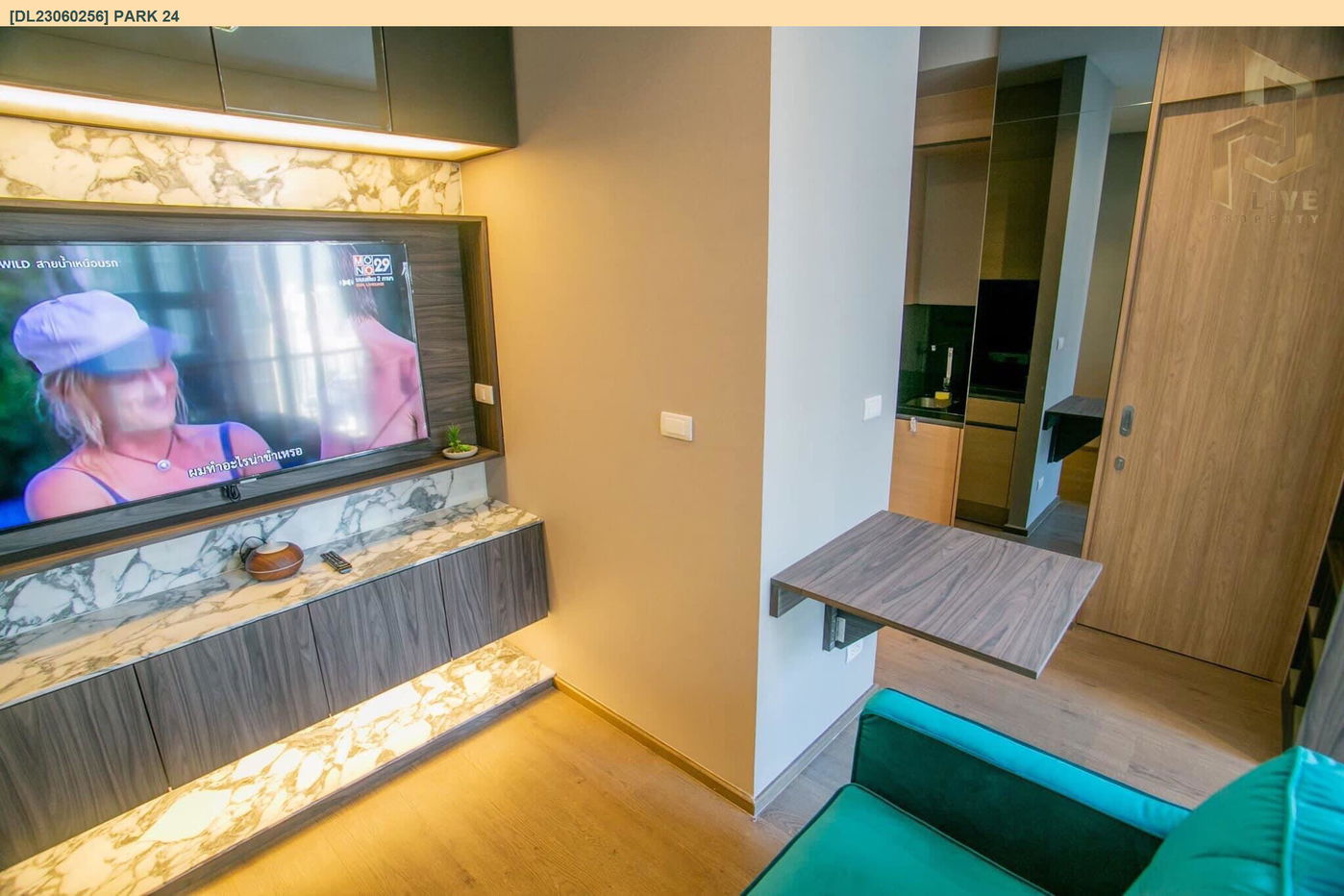 picture DL23060256 Condo for rent, PARK ORIGIN PHROM PHONG near BTS Phrom Phong, ready to move in, call urgently 0638692663 LineID @655ebbvc - 7/10