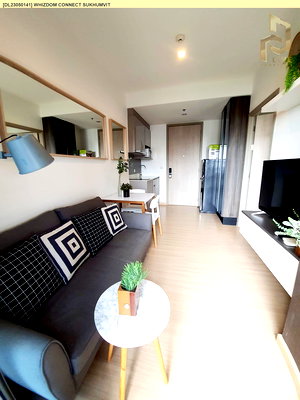 Condos for rent : DL23050141 Condo for rent, Whizdom Connect Sukhumvit near BTS Punnawithi, ready to move in, call urgently 0614453194 LineID @162cjixi