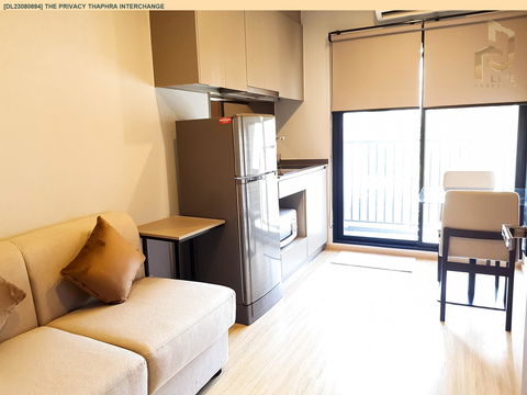 DL23080694 Condo for rent, The Privacy Thaphra Interchange near MRT ท่าพระ, ready to move in, call urgently 0638692663 LineID @162cjixi