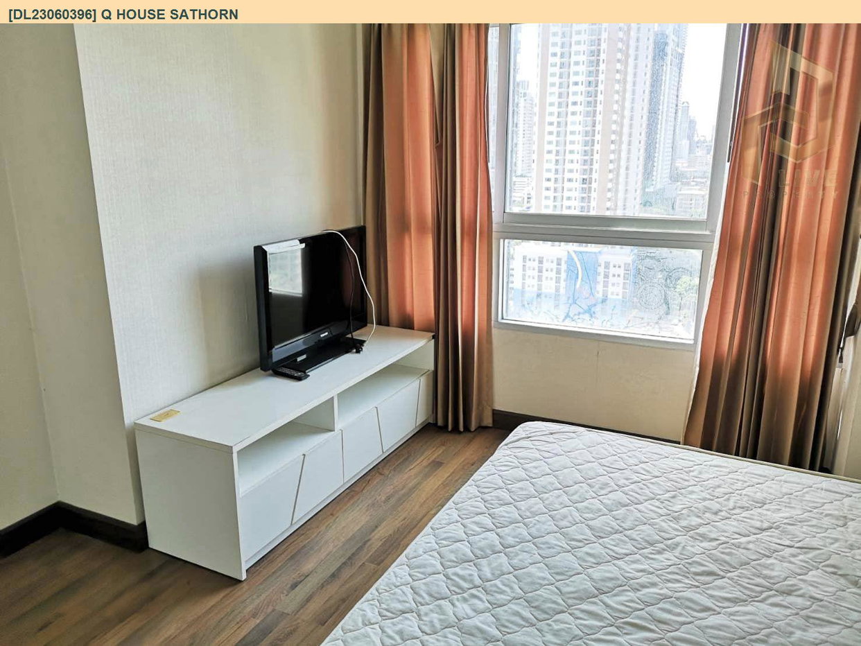 รูป DL23060396 ให้เช่าคอนโด คิว เฮ้าส์ คอนโด สาทร (Q House Sathorn) ใกล้ BTS กรุงธนบุรี พร้อมเข้าอยู่ โทรด่วน 0800343450 LineID @655ebbvc - รูปที่ 6/7