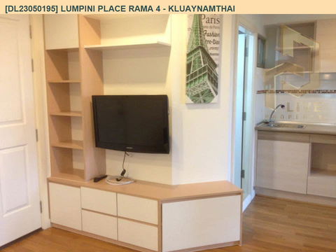 DL23050195 ให้เช่าคอนโด ลุมพินี เพลส พระราม 4 - กล้วยน้ำไท (Lumpini Place Rama 4 - Kluaynamthai) ใกล้ BTS เอกมัย พร้อมเข้าอยู่ โทรด่วน 0653619502 LineID @534wlwof