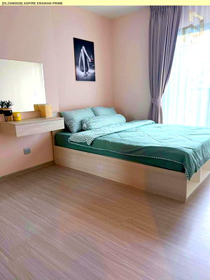 Condos for rent : DL23060528 Condo for rent, Aspire Erawan Prime near BTS Chang Erawan, ready to move in, call urgently 0614453194 LineID @162cjixi