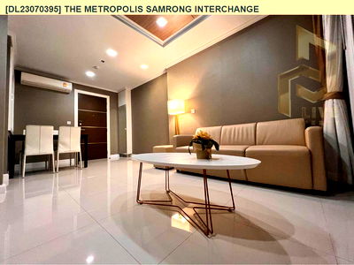 Condos for rent : DL23070395 Condo for rent, The Metropolis Samrong Interchange near BTS Samrong, ready to move in, call urgently 0656133286 LineID @655ebbvc