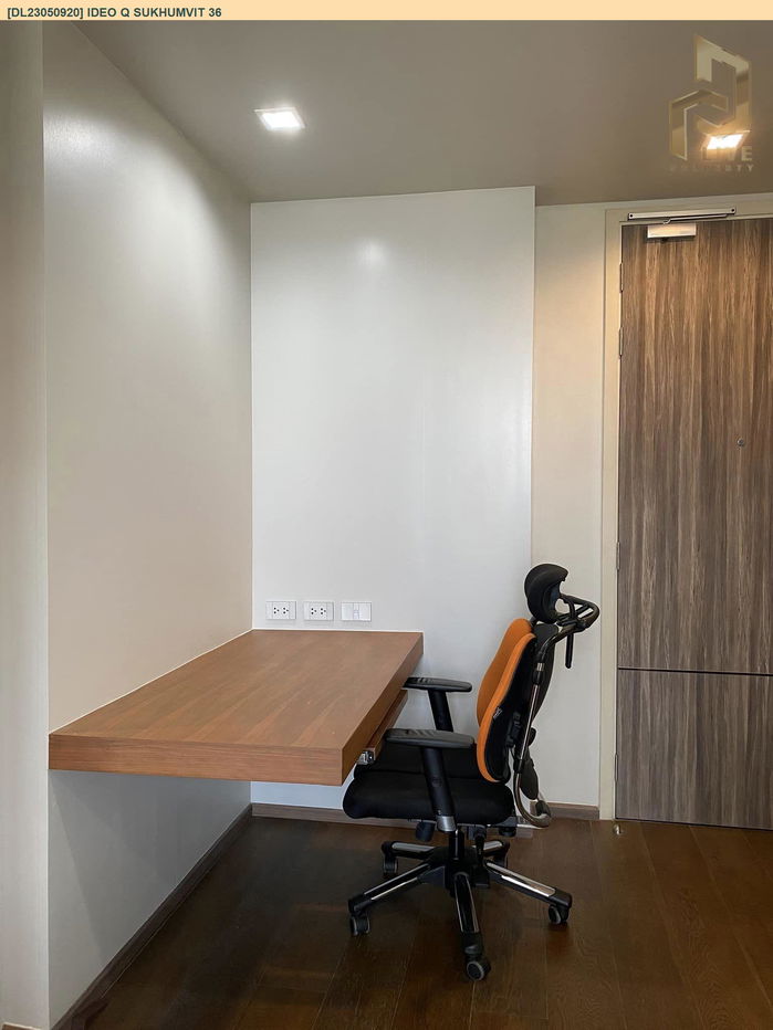 รูป DL23050920 ให้เช่าคอนโด ไอดีโอ คิว สุขุมวิท 36 (IDEO Q Sukhumvit 36) ใกล้ BTS ทองหล่อ พร้อมเข้าอยู่ โทรด่วน 0638692663 LineID @655ebbvc - รูปที่ 5/5