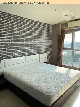 DL23090136 Condo for rent, Aspire Sukhumvit 48 near BTS Phra Khanong, ready to move in, call urgently 0800343450 LineID @655ebbvc