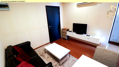 Condos for rent : DL23100152 Condo for rent, Diamond Sukhumvit near BTS On Nut, ready to move in, call urgently 0656133286 LineID @534wlwof