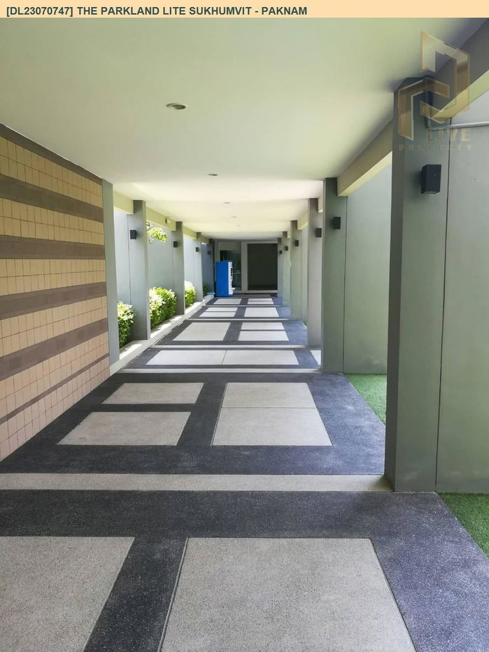 picture DL23070747 Condo for rent, The Parkland Lite sukhumvit - paknam near BTS Pak Nam, ready to move in, call urgently 0638692663 LineID @162cjixi - 5/8