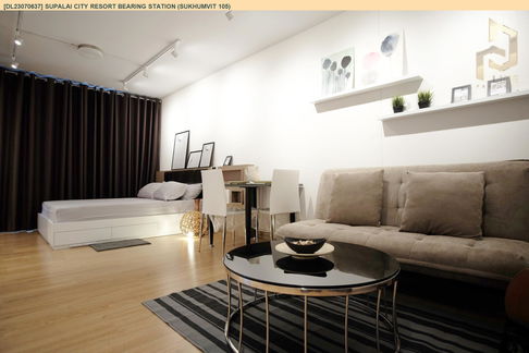 DL23070637 Condo for rent, Supalai City Resort Bearing Station (Sukhumvit 105) near BTS Bearing, ready to move in, call urgently 0638692663 LineID @162cjixi