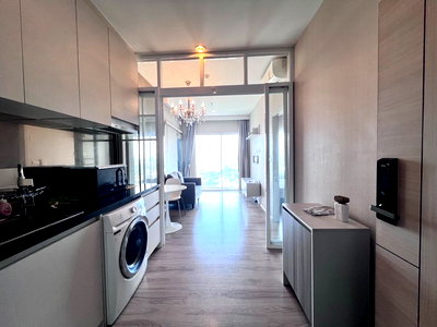 ขายคอนโด : 📌ขายห้องพร้อมผู้เช่า!! Amber By Eastern Star 1 ห้องนอน 34.37 ตร.ม. Fl.20 แต่งครบ  Fully Furnished!! Line :@atfirm