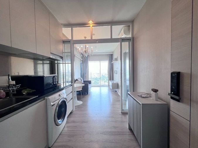 📌ขายห้องพร้อมผู้เช่า!! Amber By Eastern Star 1 ห้องนอน 34.37 ตร.ม. Fl.20 แต่งครบ  Fully Furnished!! Line :@atfirm