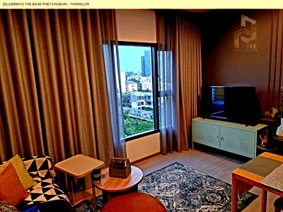 Condos for rent : DL23050917 Condo for rent, THE BASE Phetchaburi - Thonglor near BTS Phrom Phong, ready to move in, call urgently 0614453194 LineID @162cjixi