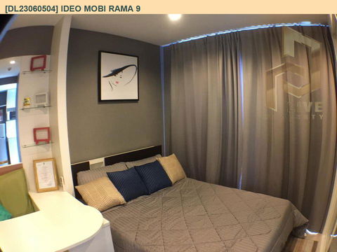 DL23060504 Condo for rent, IDEO Mobi Rama 9 near MRT พระราม9, ready to move in, call urgently 0656133286 LineID @655ebbvc