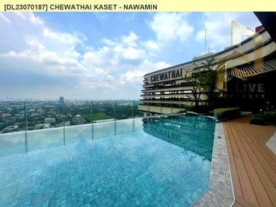 Condos for rent : DL23070187 Condo for rent, Chewathai Kaset - Nawamin near -, ready to move in, call urgently 0653619502 LineID @952jdxxk