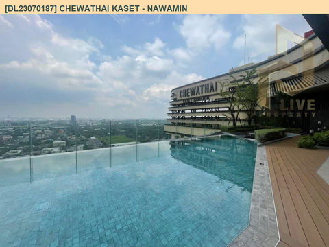 DL23070187 Condo for rent, Chewathai Kaset - Nawamin near -, ready to move in, call urgently 0638692663 LineID @534wlwof
