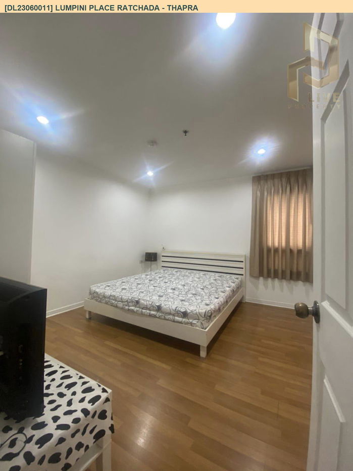 picture DL23060011 Condo for rent, Lumpini Place Ratchada - Thapra near BTS Wongwian Yai, ready to move in, call urgently 0656133286 LineID @897iyzll - 7/9