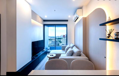Condos for rent : for rent Ideo Mobi Sukhumvit66. 2bed 54sqm. Line id: @pfagent