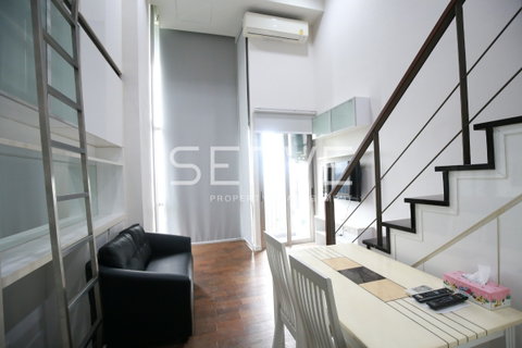 รูปภาพ Nice Room Loft 1 Bed 1 Bath Pet Friendly Good Location BTS Thong Lo 300 m. at Ideo Morph 38 Condo / Condo For Rent