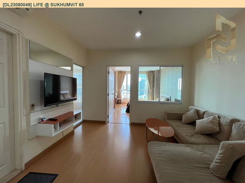 DL23080049 Condo for rent, Life @ Sukhumvit 65 near BTS Phra Khanong, ready to move in, call urgently 0656133286 LineID @655ebbvc