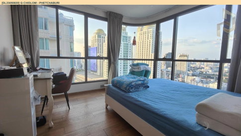 DL23050820 Condo for rent, Q Chidlom - Phetchaburi near BTS Chit Lom, ready to move in, call urgently 0638692663 LineID @257sxzzu