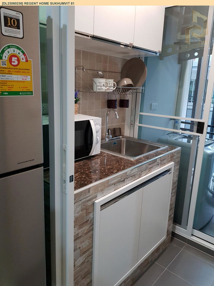 picture DL23060236 Condo for rent, Regent Home Sukhumvit 81 near BTS On Nut, ready to move in, call urgently 0638692663 LineID @162cjixi - 7/10